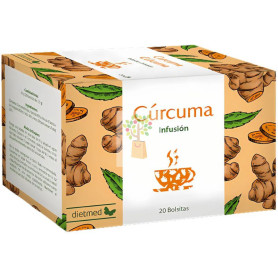 INFUSIÓN CÚRCUMA 20 BOLSITAS DIETMED