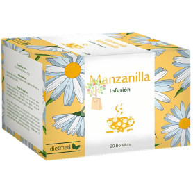 INFUSIÓN MANZANILLA 20 BOLSITAS DIETMED