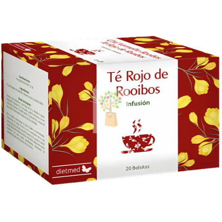 INFUSIÓN TÉ ROJO DE ROOIBOS 20 BOLSITAS DIETMED
