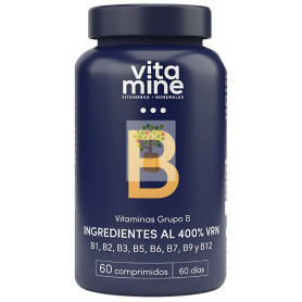 VITAMINAS GRUPO B 500MG 60 COMPRIMIDOS HERBORA