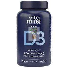 VITAMINA D3 400MG 60 COMPRIMIDOS HERBORA