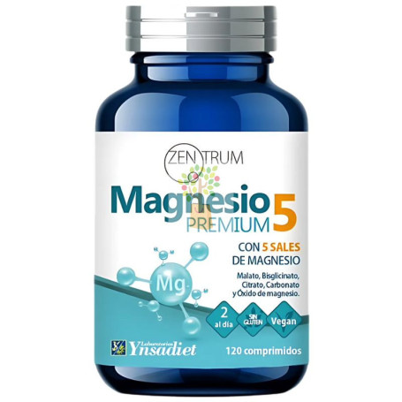 MAGNESIO PREMIUM 5 SALES 120 COMPRIMIDOS YNSADIET