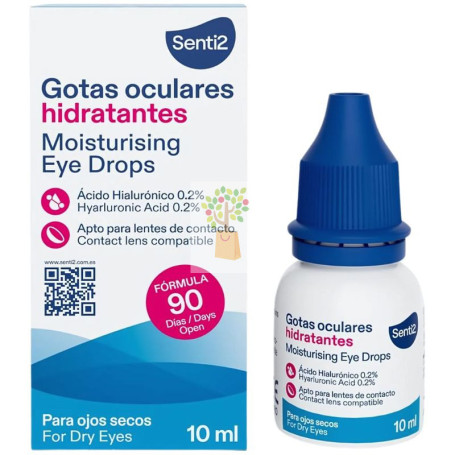 SENTI2 GOTAS OCULARES HIDRATANTES 10ML PLAMECA