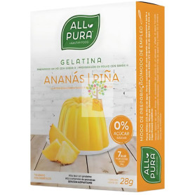 GELATINA DE PIÑA 28G ALL PURA