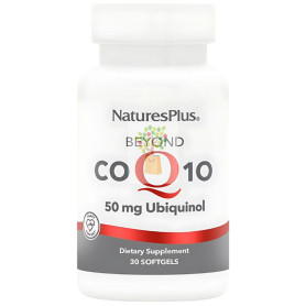 BEYOND COQ10 UBIQUINOL 50MG 30 PERLAS NATURES PLUS