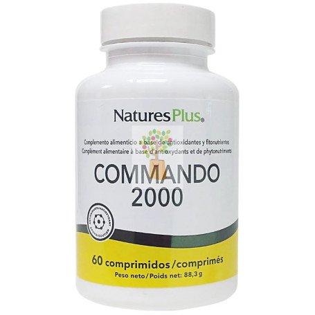 COMMANDO 2000 60 COMPRIMIDOS NATURES PLUS