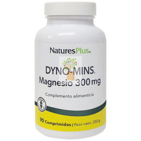 DYNO-MINS MAGNESIO 300MG 90 COMPRIMIDOS NATURES PLUS
