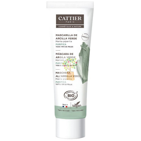 MASCARILLA DE ARCILLA VERDE (PIELES GRASAS) 100ML CATTIER PARIS