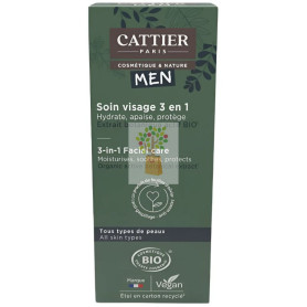 CUIDADO FACIAL 3 EN 1 PARA HOMBRE 50ML CATTIER PARIS