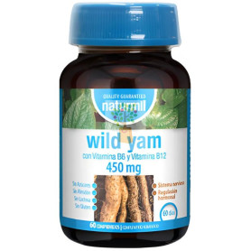 WILD YAM 450MG 60 COMPRIMIDOS NATURMIL