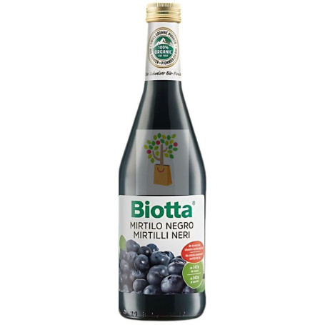 MIRTILOS NEGROS 500ML BIOTTA