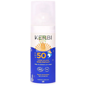 CREMA SOLAR BEBE/NIÑO SPF50 50G KERBI