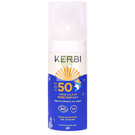 CREMA SOLAR BEBE/NIÑO SPF50 50G KERBI