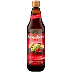11 PLUS 11 ZUMO MULTIFRUTAS ROJO 750ML RABENHORST