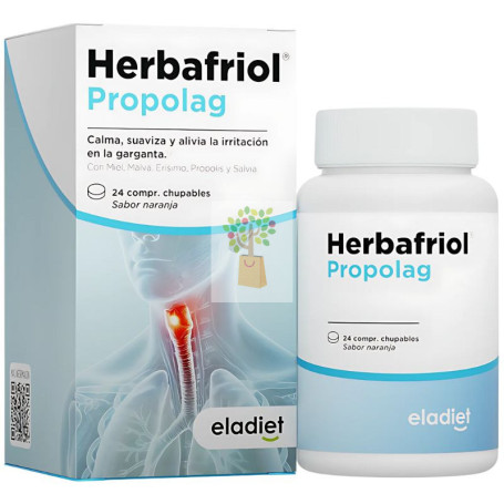 HERBAFRIOL PROPOLAG 24 COMPRIMIDOS CHUPABLES ELADIET