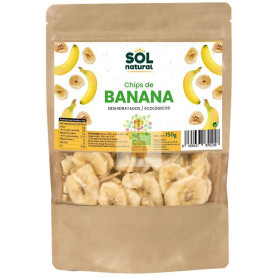 CHIPS DE BANANA BIO 150G SOL NATURAL
