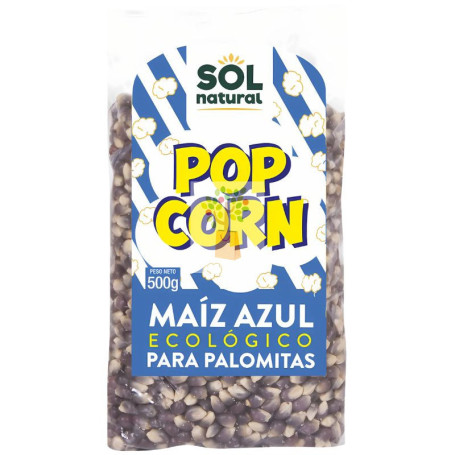 MAÍZ AZUL PARA PALOMITAS BIO 500G SOL NATURAL