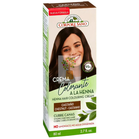 CUBRE CANAS HENNA CASTAÑO 80ML CORPORE SANO