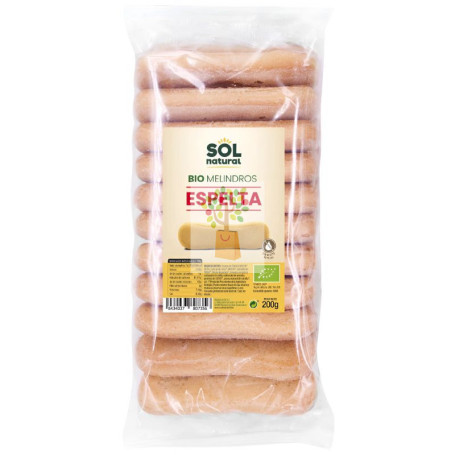 MELINDROS DE ESPELTA BIO 200G SOL NATURAL