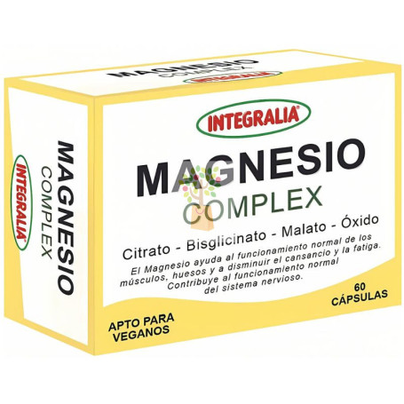 MAGNESIO COMPLEX 60 CÁPSULAS INTEGRALIA