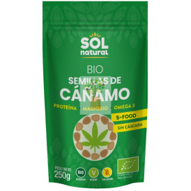 SEMILLAS DE CÁÑAMO BIO 250G SOL NATURAL