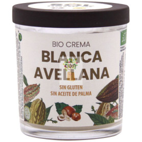 CREMA BLANCA CON AVELLANA BIO 200G SOL NATURAL