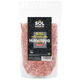 SAL GRUESA ROSADA DEL HIMALAYA 1KG SOL NATURAL