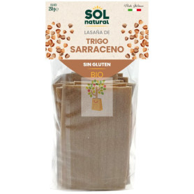LASAÑA DE TRIGO SARRACENO SIN GLUTEN BIO 250G SOL NATURAL