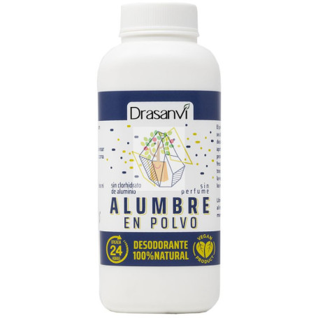 DESODORANTE DE ALUMBRE EN POLVO 100G DRASANVI