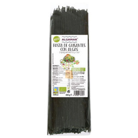 ESPAGUETI DE GUISANTES Y ALGAS BIO 250G ALGAMAR