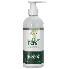 GEL ALOE VERA CON CAMOMILA Y ACIDO HIALURONICO ECO 500Ml SOTYA