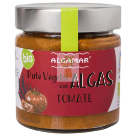 PATÉ VEGETAL DE ALGAS CON TOMATE BIO 180G ALGAMAR