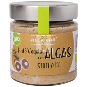 PATÉ VEGETAL DE ALGAS CON SHIITAKE BIO 180G ALGAMAR