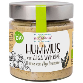 HUMMUS CON ALGA WAKAME BIO 180G ALGAMAR