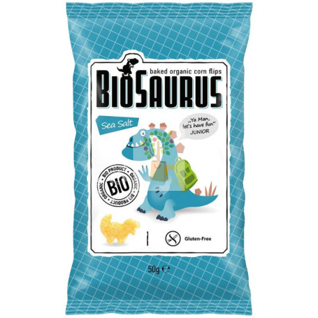 SNACK CON SAL MARINA BIO 50G BIOSAURUS