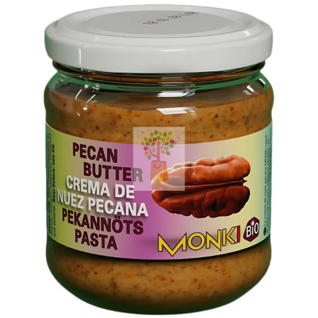 CREMA DE NUEZ PECANA BIO 175G MONKI