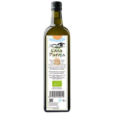 ACEITE DE OLIVA BIO BOTELLA DE CRISTAL 1L CASA PAREJA