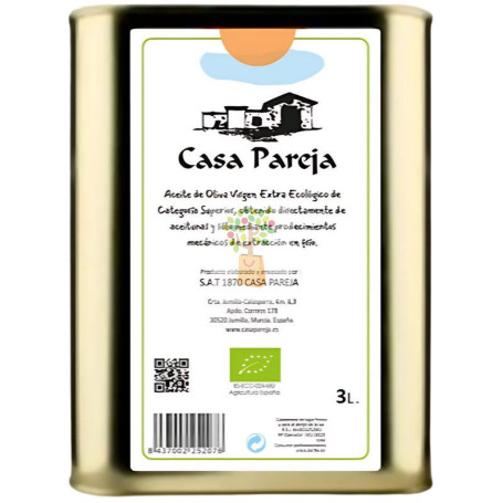 ACEITE DE OLIVA BIO LATA 3L CASA PAREJA
