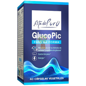 GLUCOPIC 40 CÁPSULAS VEGETALES ESTADO PURO-TONGIL