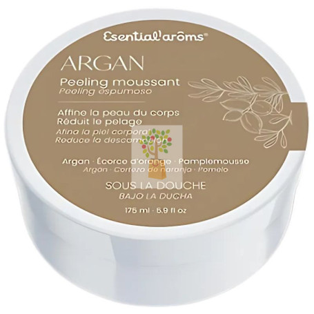 PEELING ESPUMOSO DE ARGÁN 175ML ESENTIAL AROMS