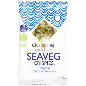 SNACK DE ALGA NORI TOSTADA BIO 20G CLEARSPRING