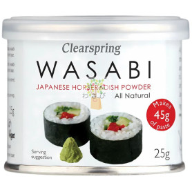 WASABI JAPONÉS EN POLVO 25G CLEARSPRING