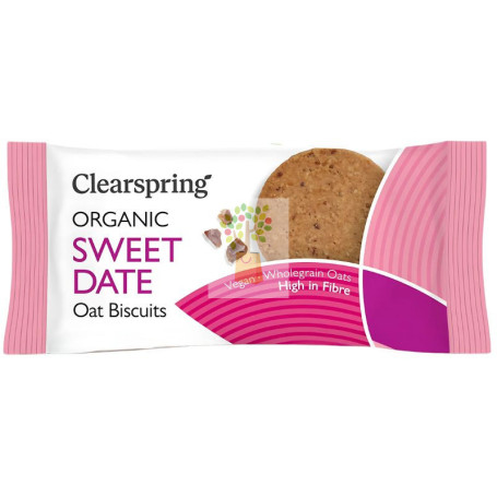 GALLETAS DE AVENA Y DÁTIL BIO 480G CLEARSPRING