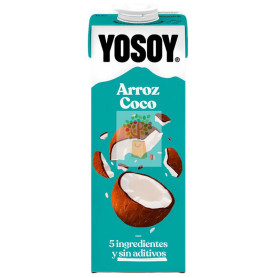 BEBIDA DE ARROZ Y COCO 1L YOSOY