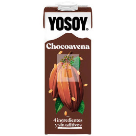 BEBIDA DE AVENA CHOCOLATE Y AVELLANAS 1L YOSOY
