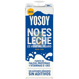 NO ES LECHE BEBIDA DE AVENA Y SOJA 1L YOSOY