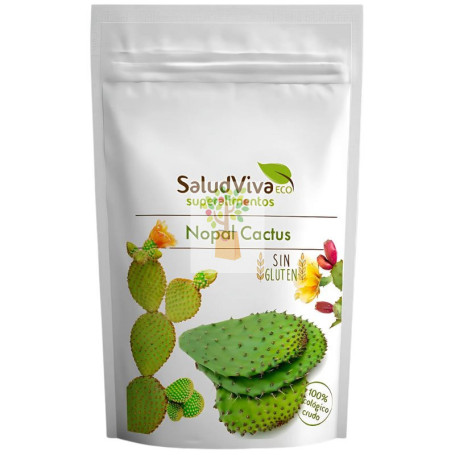 NOPAL EN POLVO ECO 125G SALUD VIVA