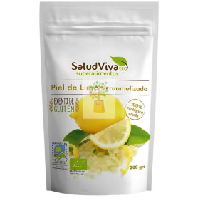 PIEL DE LIMÓN CRISTALIZADO ECO 200G SALUD VIVA
