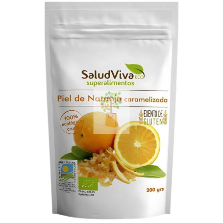 PIEL DE NARANJA CRISTALIZADA ECO 200G SALUD VIVA