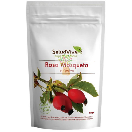 ROSA MOSQUETA EN POLVO ECO 125G SALUD VIVA